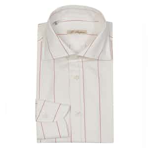 Red-Striped Cotton BL Archive Shirt