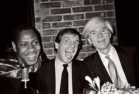 André Leon Talley, Steve Rubell &amp; Andy Warhol
