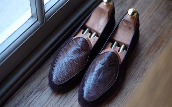 Baudoin & Lange for The Rake: The Luxe Sagan Loafer