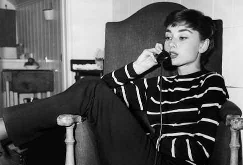 Audrey Hepburn, 1954. Photo by Alamy.