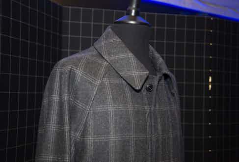 The VBC x Grenfell coat, exclusive to The Rake Atelier.