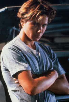 Phoenix took the humble T-shirt to the next level in the film Running on Empty, 1988.
