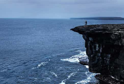 The rocky coast of Inis Meáin.