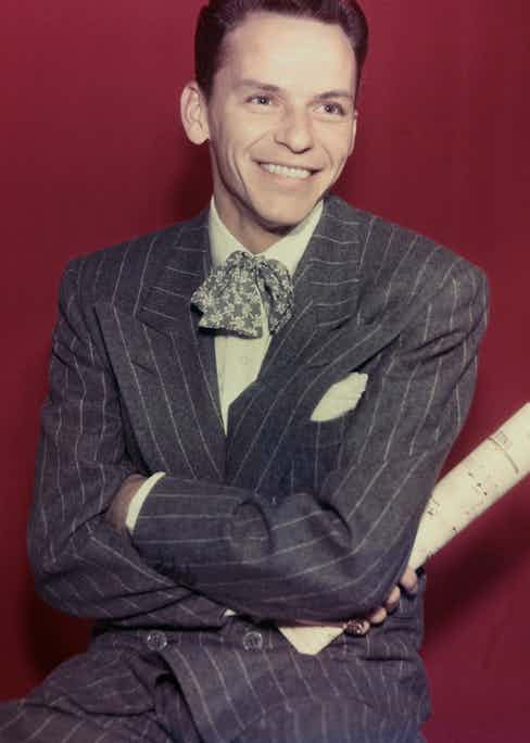 Frank Sinatra (Photo by Herbert Dorfman/Corbis via Getty Images).