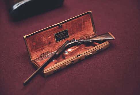 A miniature gun made for George V, presented for the Silver Jubilee